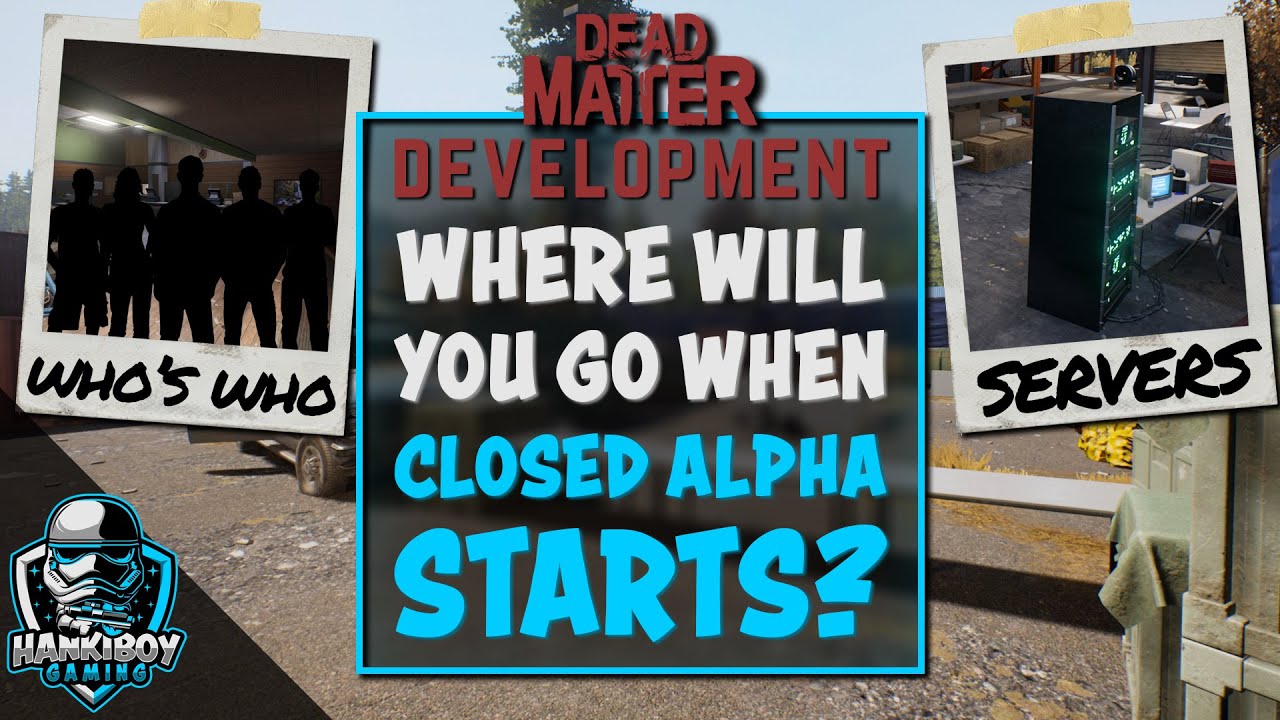 Où aller une fois Closed Alpha commence| Dead Matter | Communautés, Discordes, Serveurs, Créateurs de contenu